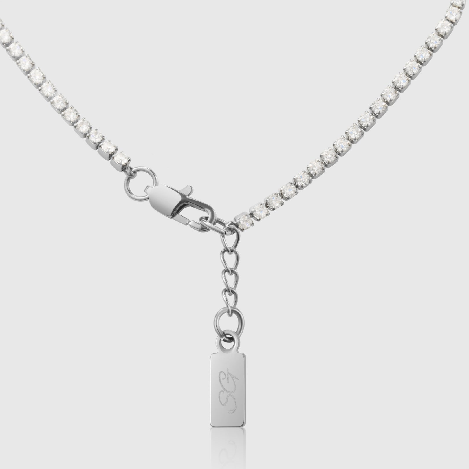 Minimal Tennis Necklace