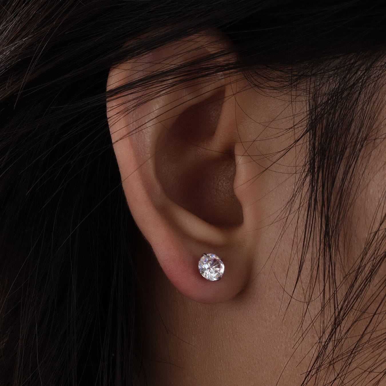 Classic Diamond Studs