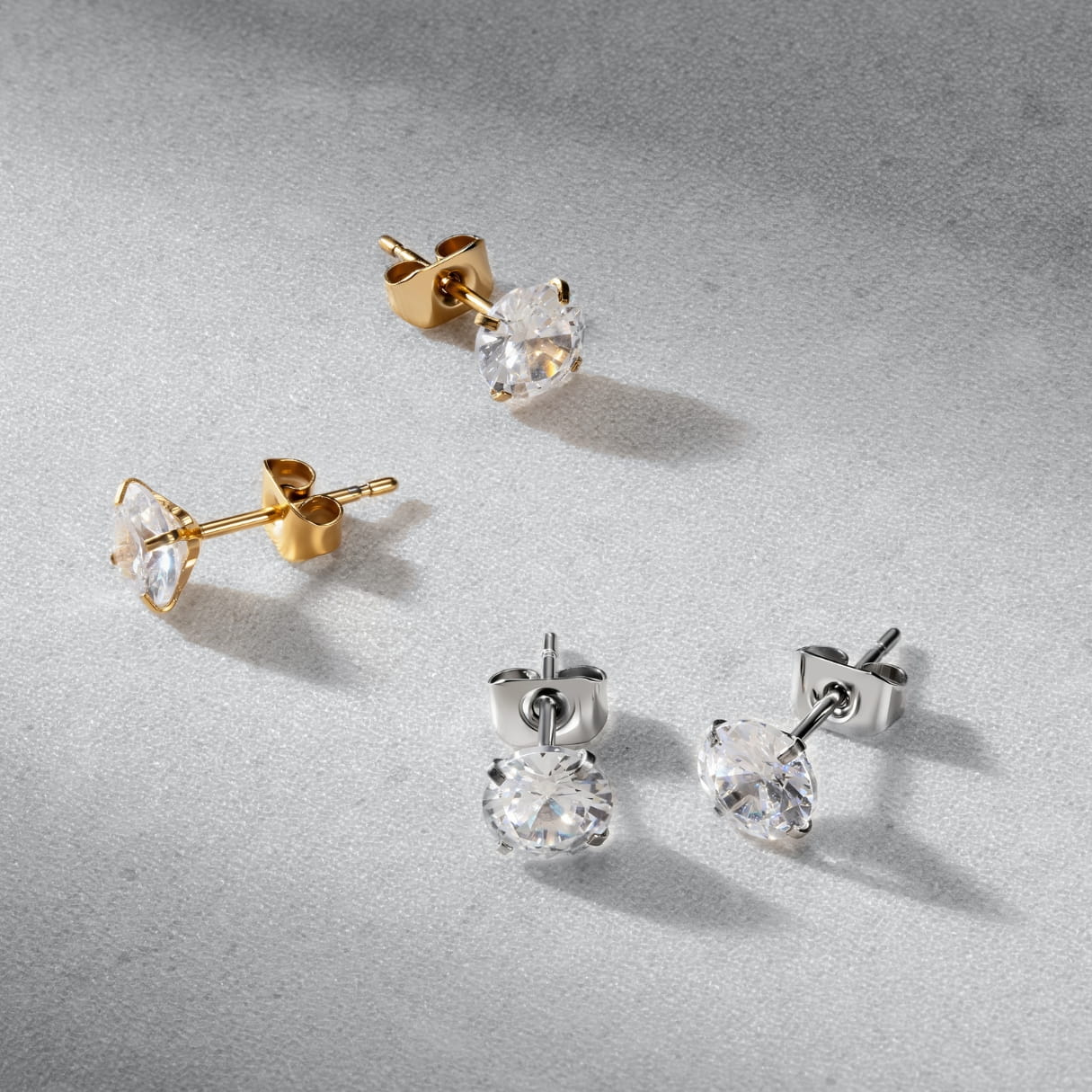 Classic Diamond Studs