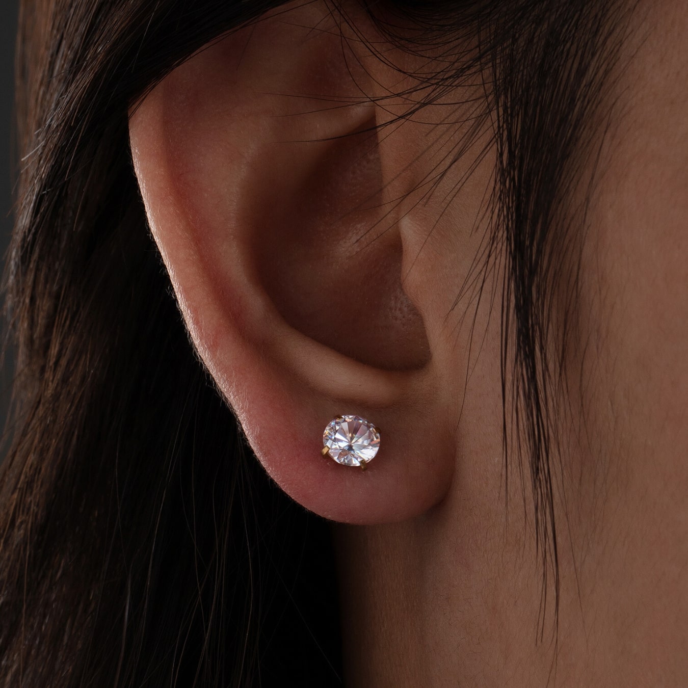 Classic Diamond Studs