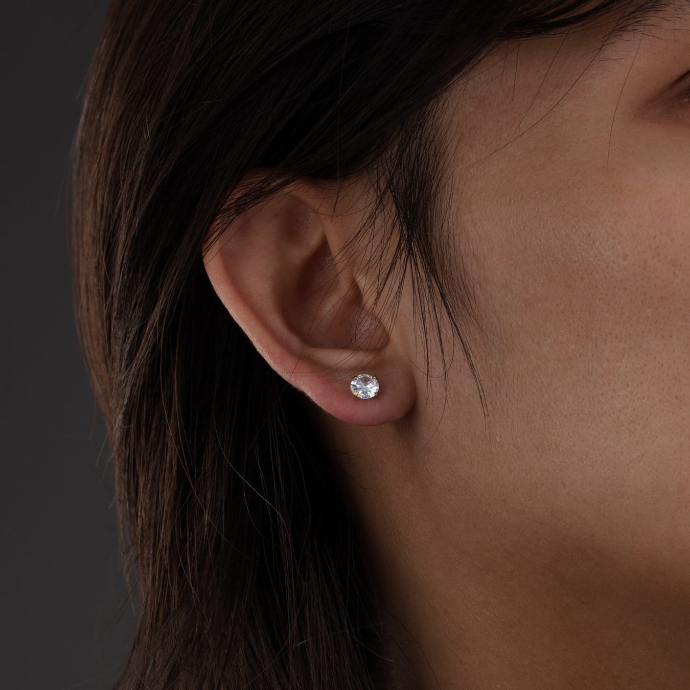 Classic Diamond Studs