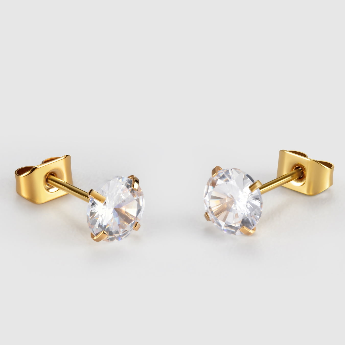 Classic Diamond Studs