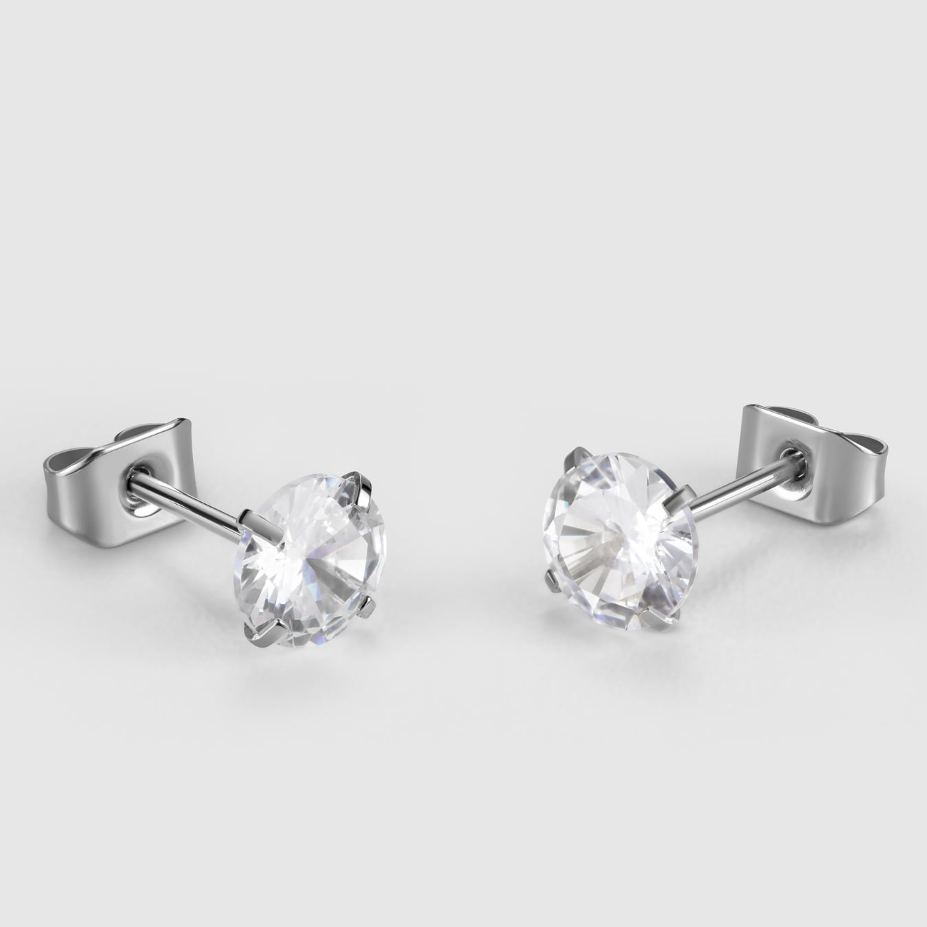 Classic Diamond Studs