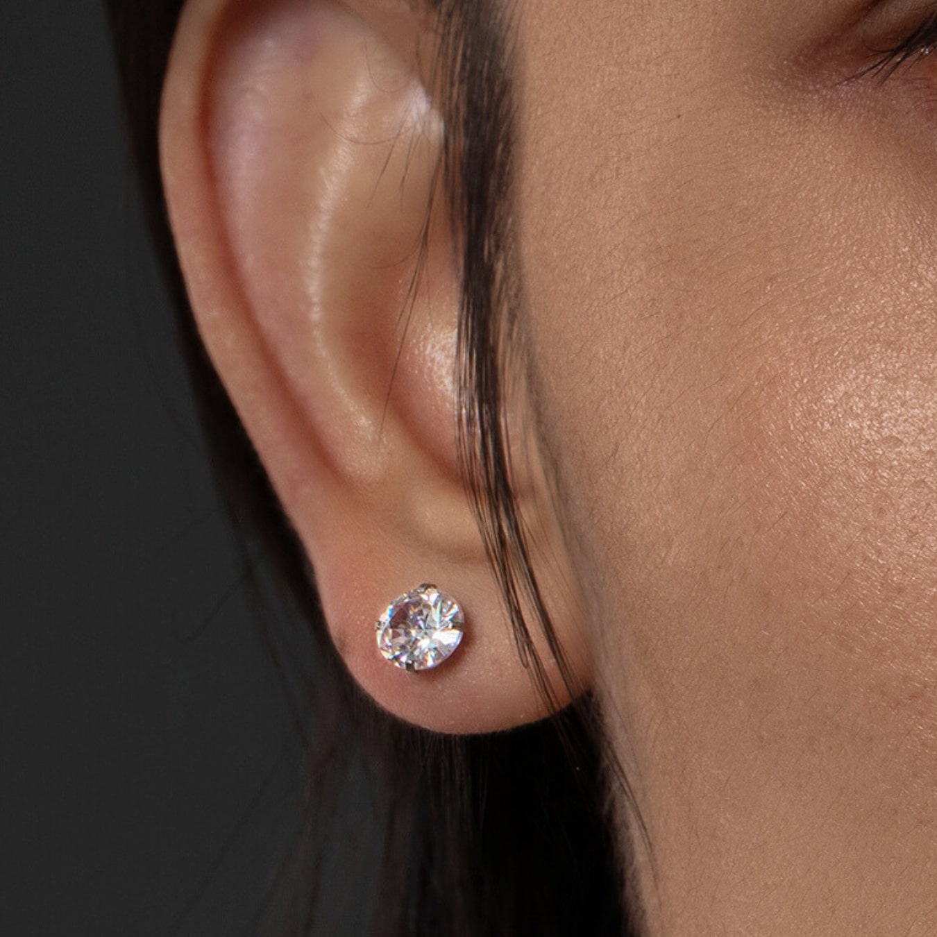 Classic Diamond Studs
